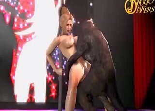 Compilation of cartoon babes getting vigorously fucked by animals