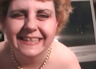 Chubby mature woman experiences hot assfuck with a big canine