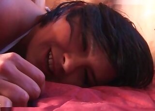 Mature bitch waits to get mouthfucked and screwed by her own dog